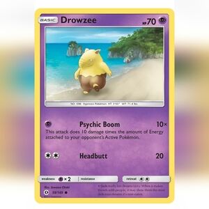 Drowzee Pokemon Card 🔥 70 HP 🟡 059/149